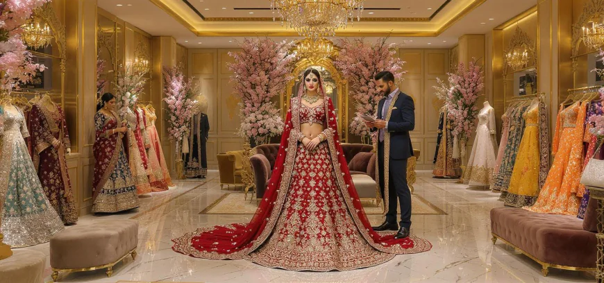 Bridal Lehenga Dallas Elegant Designer Wedding Wear