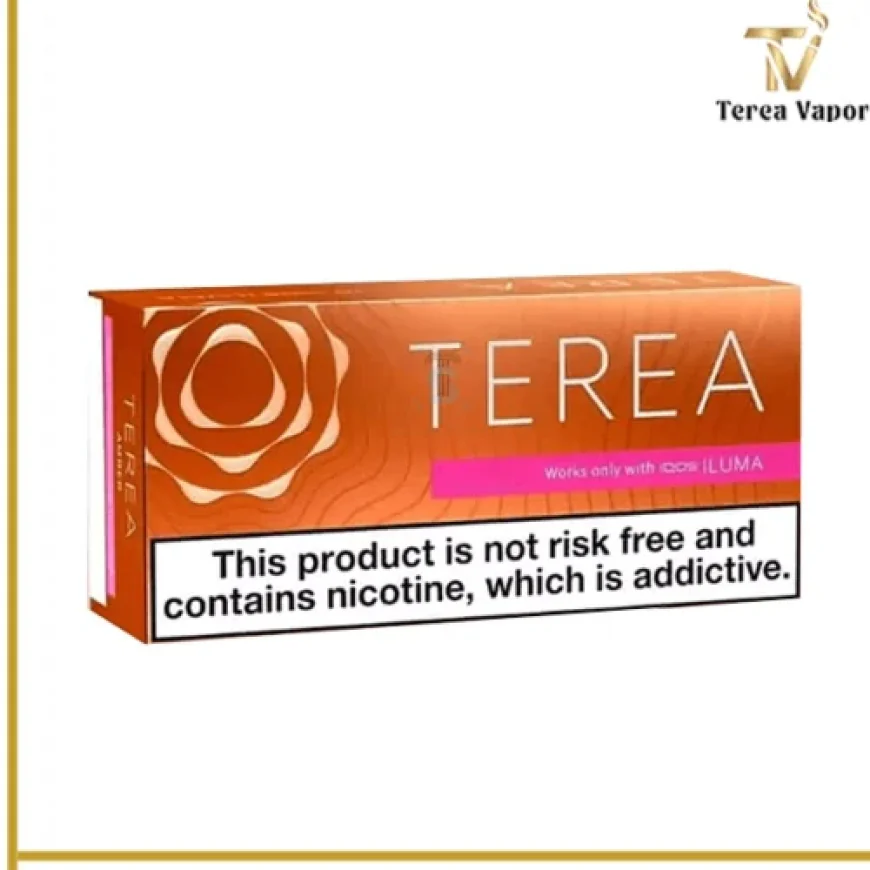 IQOS TEREA Amber Switzerland – Balanced Tobacco Flavor for IQOS ILUMA Users in Dubai