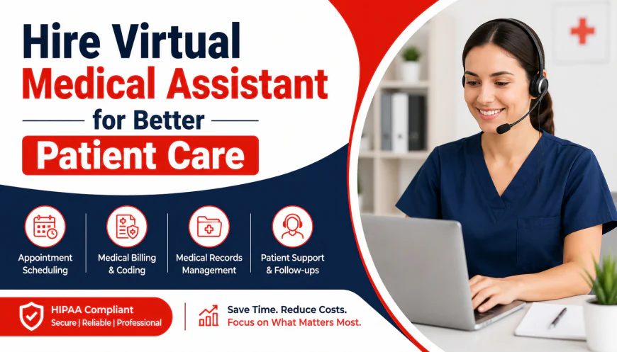 Hire Virtual Medical Assistant for Better Patient Care