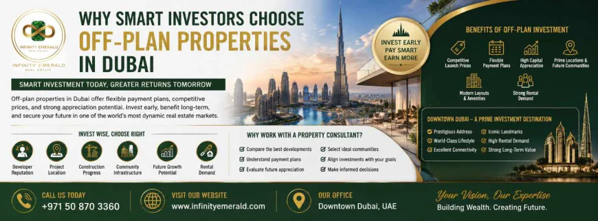 Why Smart Investors Choose Off-Plan Properties in Dubai