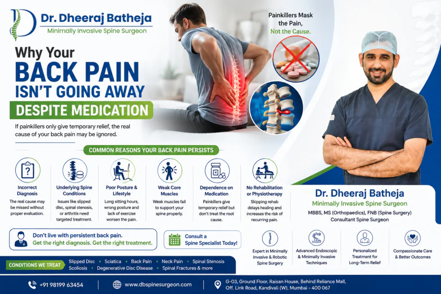 Why Your Back Pain Isn't Going Away Despite Medication