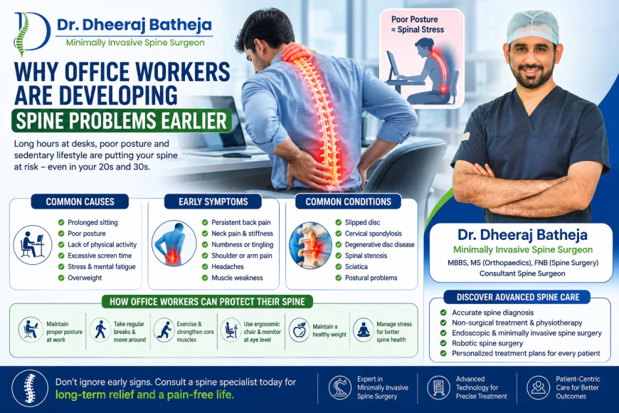 Why Office Workers Are Developing Spine Problems Earlier
