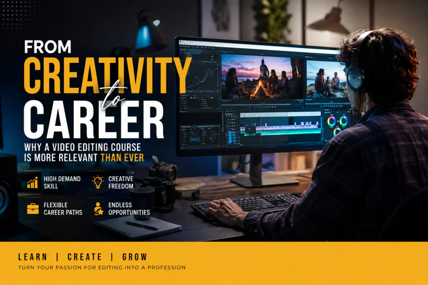 From Creativity to Career: Why a Video Editing Course Is More Relevant Than Ever