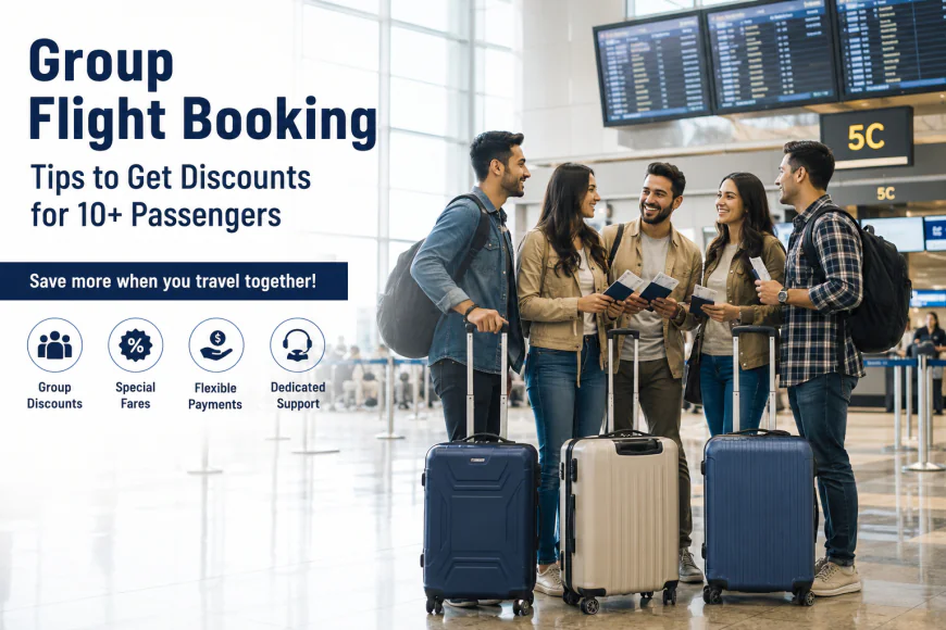 Group Flight Booking Tips: How to Get Discounts for 10+ Passengers