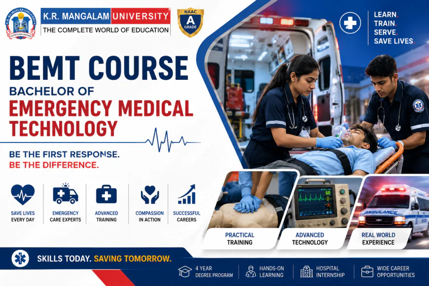Bachelor of Emergency Medical Technology Course: EMT Course Details, Eligibility, Scope & Career Opportunities