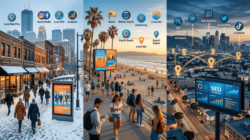 Digital Marketing in Minneapolis, San Diego, and Los Angeles