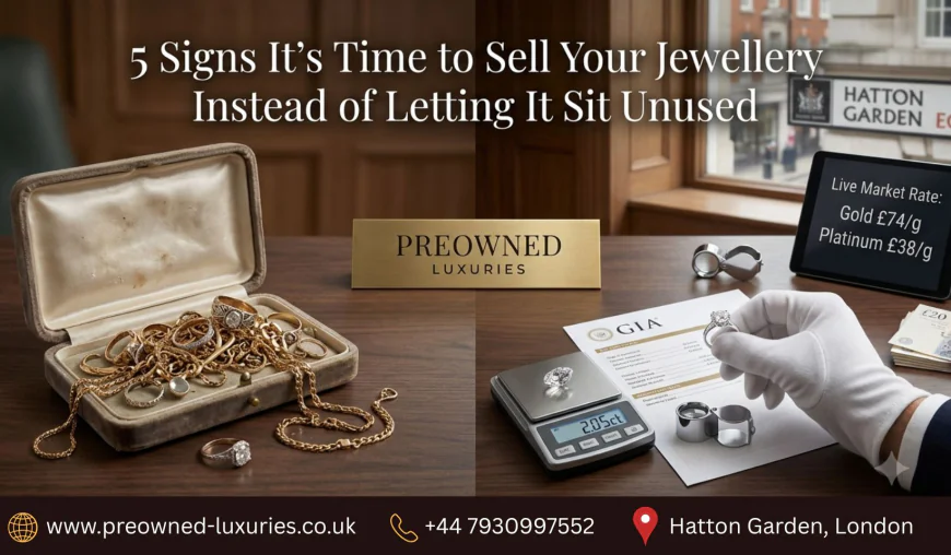 5 Signs It’s Time to Sell Your Jewellery Instead of Letting It Sit Unused