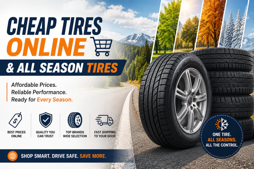 Cheap Tires Online and All Season Tires: A Smart Way to Save Without Compromising Quality