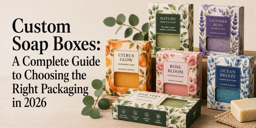Custom Soap Boxes: A Complete Guide to Choosing the Right Packaging in 2026