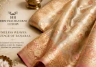 Banarasi Silk Saree with Zari Work for Weddings & Festive Wear