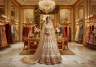 Seema Gujral Bridal Lehenga from Silk Threads Bridal Wear
