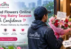 Send Flowers Online During Rainy Season with Confidence | Fresh Flower Delivery by OyeGifts