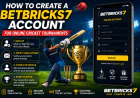 How to Create a Betbricks7 Account for Online Cricket Tournaments