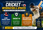 Live Cricket News – Latest Match Updates, Scores & Cricket Headlines