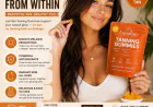 Natural Tanning Gummies for a Healthy Sun-Kissed Glow