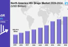 North America HIV Drugs Market Size Growth, Industry Demand & Forecast 2034