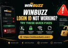 Winbuzz Login ID Not Working? Try These Quick Fixes