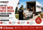 How Does Two Men With Truck Service Work in Perth?