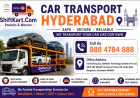 Car Transport Hyderabad: A Complete Guide to Safe & Hassle-Free Vehicle Shifting by ShiftKart