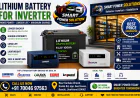 Lithium Battery for Inverter – Efficient Power Backup for Homes & Businesses