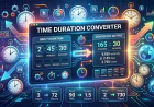 Time Duration Converter: The Fast, Accurate Way to Convert Time Units Online