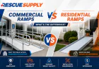 Commercial Ramps vs Residential Ramps: What's the Difference?