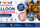 Balloon Decoration Ghaziabad – Everything You Need To Know About Celebrations