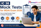 IC 38 Mock Tests for IRDAI Exam 2026: Free vs Paid Practice Tests for Better Preparation