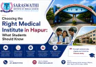 Choosing the Right Medical Institute in Hapur: What Students Should Know