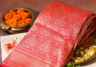Mango Silk Saree – Traditional Banarasi Weaving & Luxury