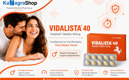Vidalista 40 mg: Uses, Benefits, Dosage & Side Effects