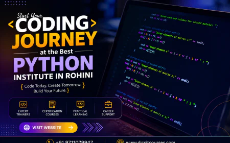 Start Your Coding Journey at the Best Python Institute in Rohini