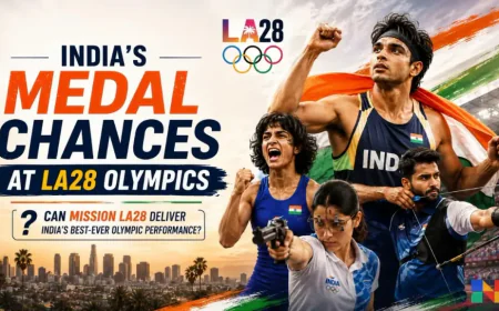 LA28 Olympics: Can India Achieve a Record Medal Haul?