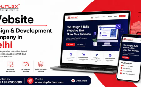 Website Design & Development Company in Delhi with UI/UX Excellence