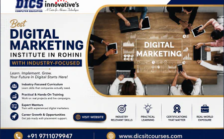 Best Digital Marketing Institute in Rohini with Industry-Focused