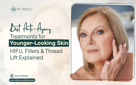 Best Anti-Ageing Treatments for Younger-Looking Skin: HIFU, Fillers & Thread Lift Explained