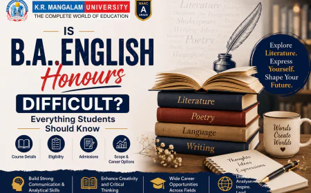 Is B.A. English Honours Difficult? Everything Students Should Know