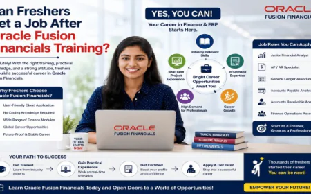 Can Freshers Get a Job After Oracle Fusion Financials Training?
