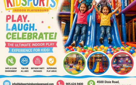 Best indoor playground in Mississauga for Kids