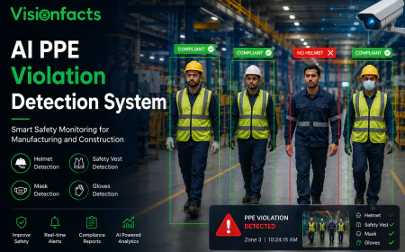 AI PPE Violation Detection System Enhancing Workplace Safety with Smart AI Solutions