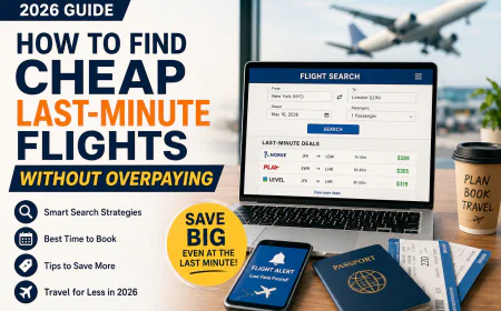 How to Find Cheap Last-Minute Flights Without Overpaying (2026 Guide)