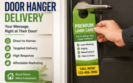 Door Hanger Delivery Strategies Real Estate Agents Use to Build Strong Neighborhood Presence
