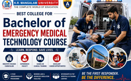 Best College for Bachelor of Emergency Medical Technology: Course Details, Scope & Career Opportunity