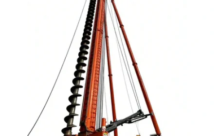 Efficient Drilling Operations Depend on a Quality Pile Boring Machine