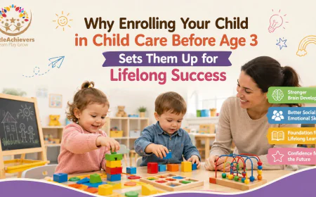 Why Enrolling Your Child in Child Care Before Age 3 Sets Them Up for Lifelong Success