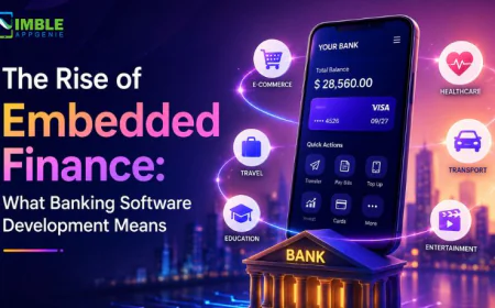 The Rise of Embedded Finance: What Banking Software Development Means for 2026