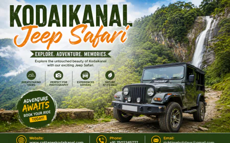 Jeep Safari in Kodaikanal: Pricing, Packages, and Off-Road Adventure Access