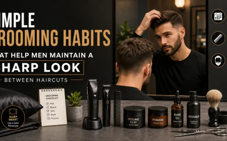 Simple Grooming Habits to Maintain a Sharp Look Between Haircuts