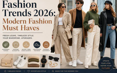 Fashion Trends 2026: Modern Fashion Must Haves