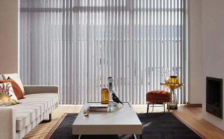Light Control Vertical Blinds in Cypress TX | All Modern Shades